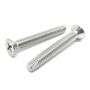 #8-32x3/8" 410 Stainless Steel Phillips Flat Head Type F Thread Cutting Screws