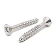 #14x2-1/2" Stainless Steel Phillips Flat Head Wood Screws