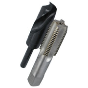 1-1/4"-7 UNC HSS Plug Tap and 1-7/64" HSS 1/2" Shank Drill Bit Kit