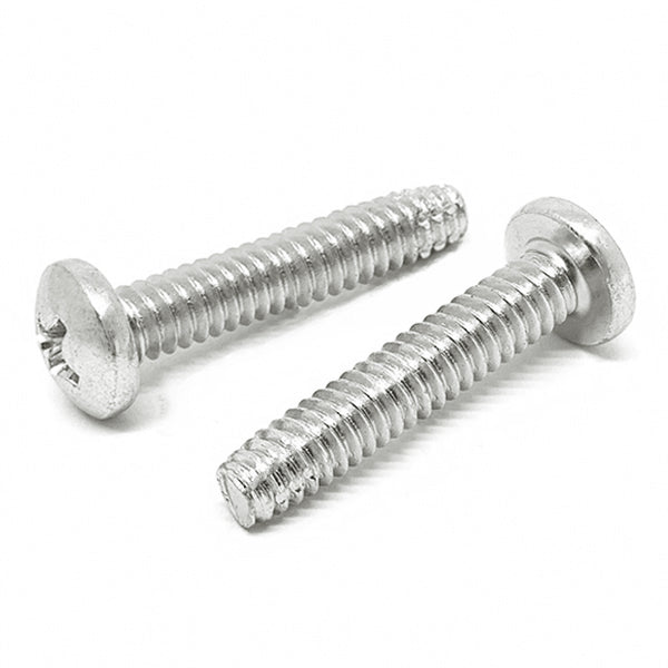 #10-32x3/4" 410 Stainless Steel Phillips Pan Head Type F Thread Cutting Screws