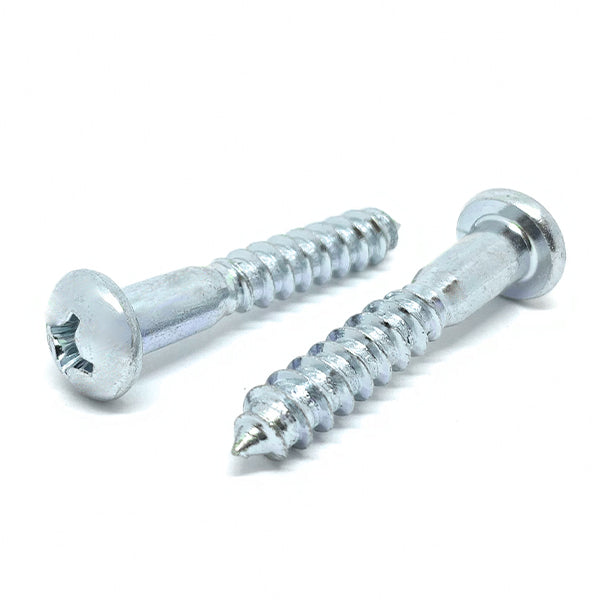 #6x1-1/4" Phillips Round Head Wood Screws Zinc Clear