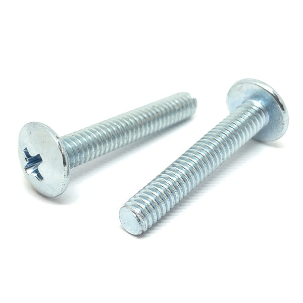 #8-32x1" Phillips Truss Head Machine Screws Zinc