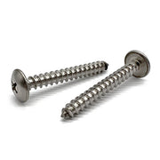 #8-15x1" 316 Stainless Steel Phillips Truss Head Type A Self Tapping Screws