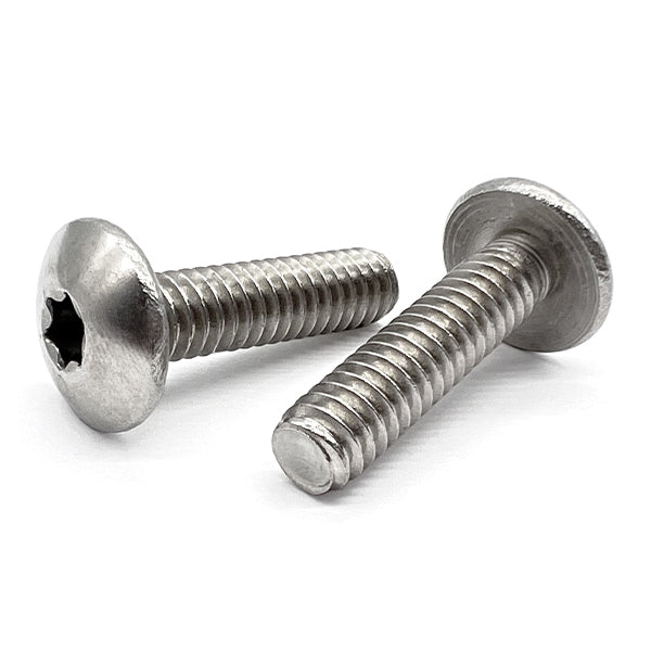#10-32x1" 18-8 Stainless Steel Star Drive Truss Head Machine Screws