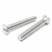 #10-24x3/8" Stainless Steel Slotted Flat Head Machine Screws Steel