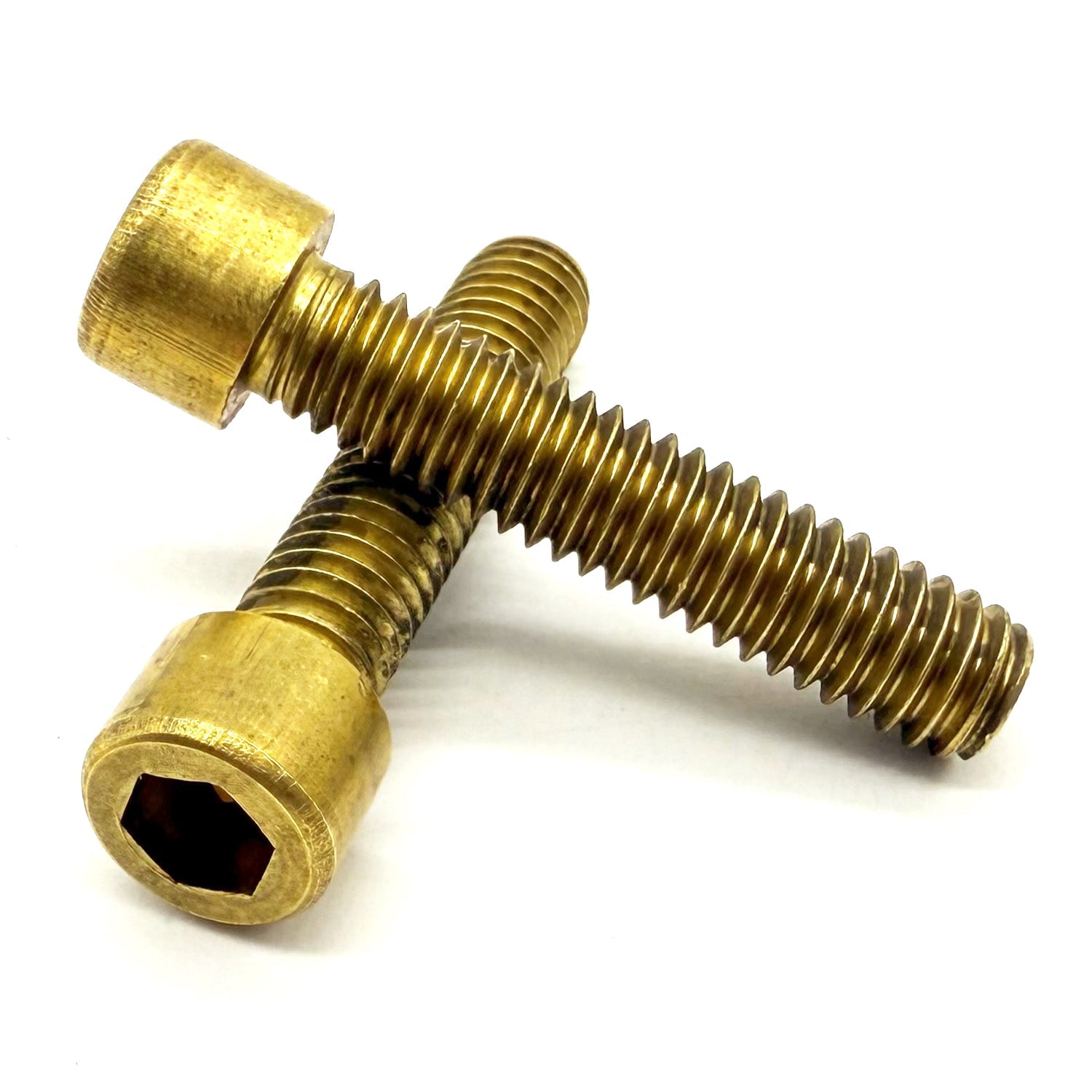 1/4"-20x5/8" Brass Socket Head Cap Screw