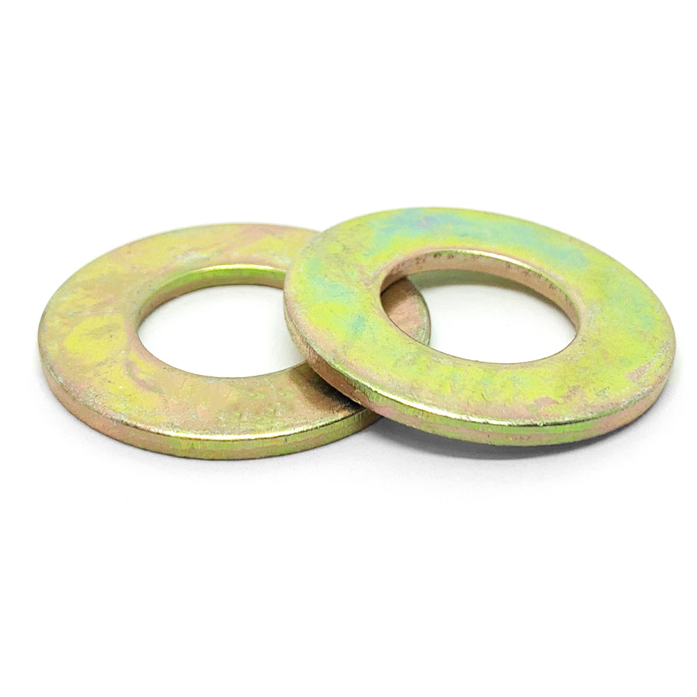 M20 Class 10 Hardened Flat Washers Zinc Yellow