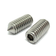 #6-32x1/4" Stainless Steel Cone Point Allen Socket Set Screw