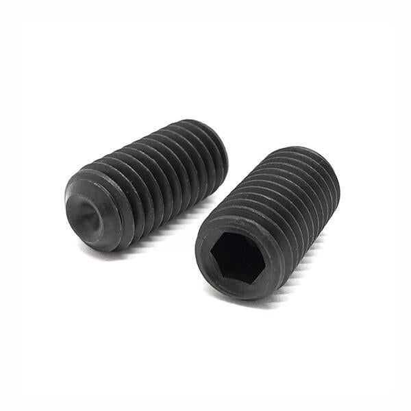 #6-32x7/16" Alloy Cup Point Allen Socket Set Screw Black Oxide
