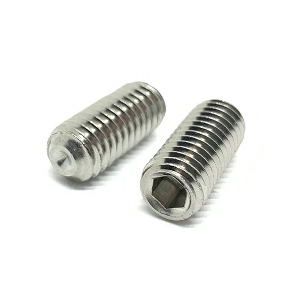 M5-0.8x25 Stainless Steel A2 Cup Point Allen Socket Set Screws