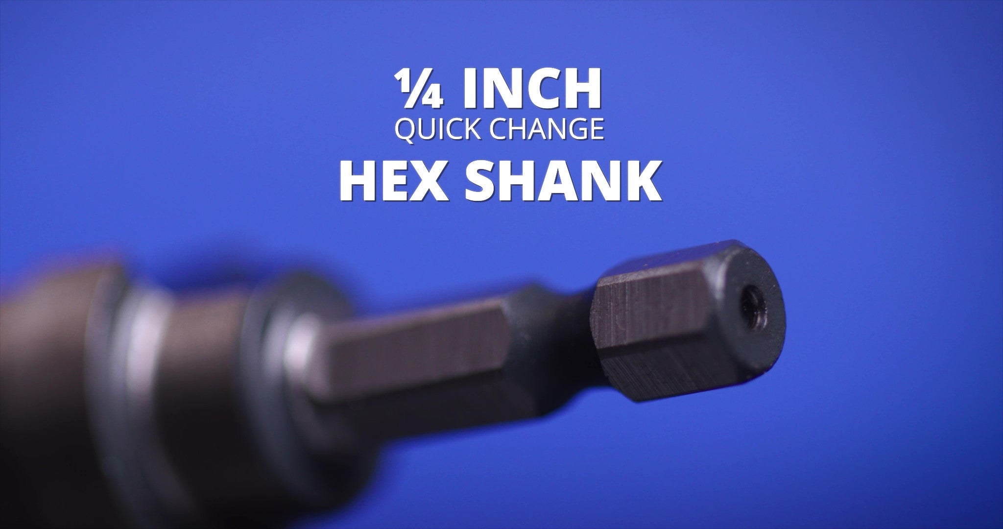 #1 HSS Quick Change Hex Shank Step Drill Bit (1/8"- 1/2 by 1/32")