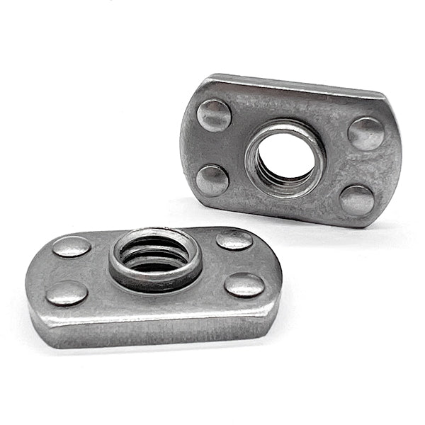 5/16"-18 4 Prong Spot Weld Nuts
