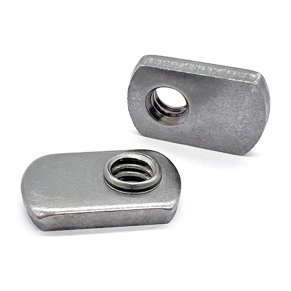 #8-32 Single Tab Spot Weld Nuts