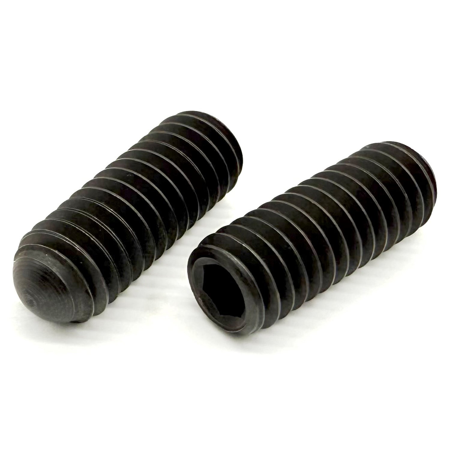 3/8"-16x1/2" Alloy Oval Point Allen Socket Set Screw Black Oxide