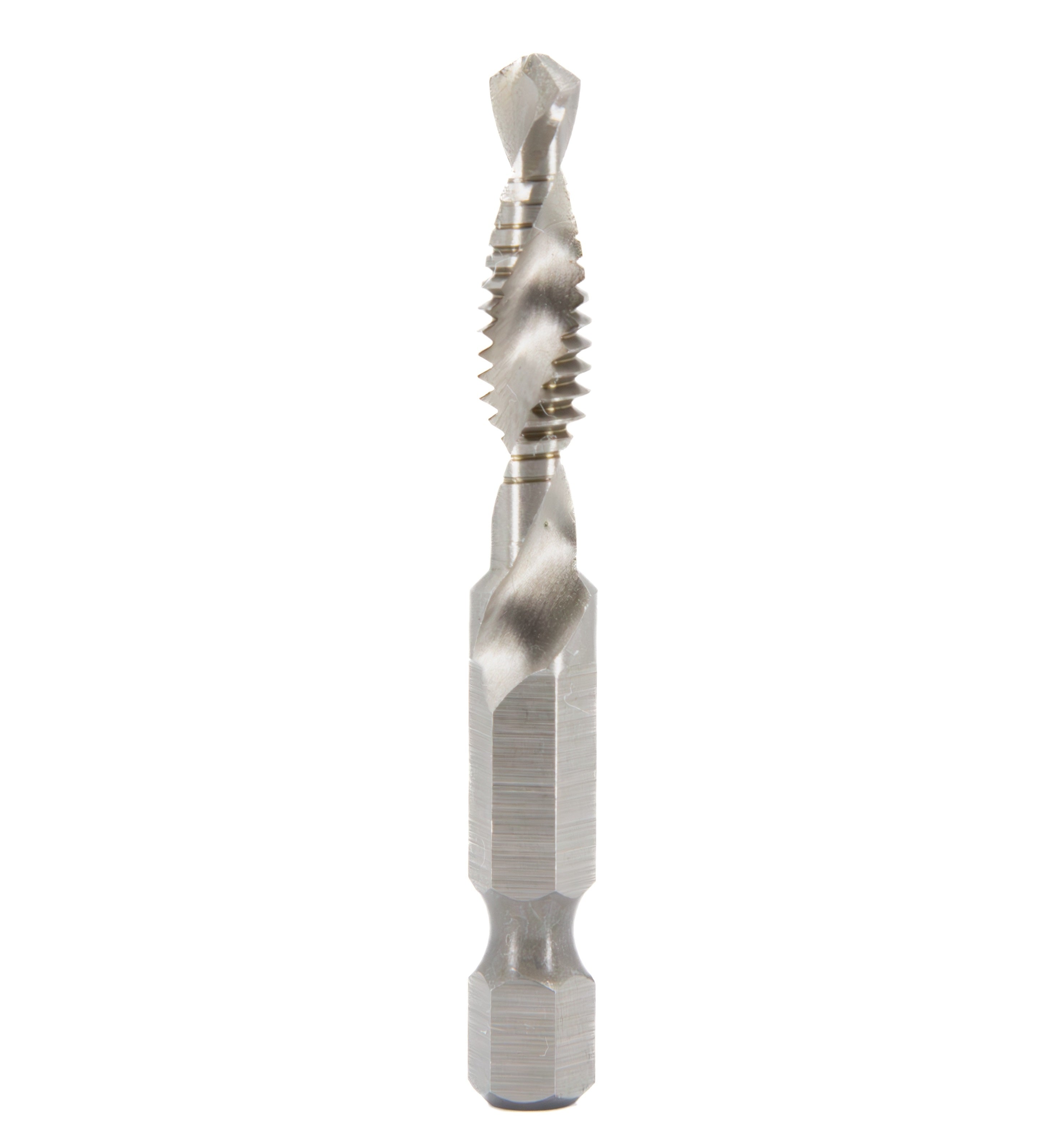 12 Piece Combined Drill Tap and Countersink Set with 1/4" Quick Change Hex Shank