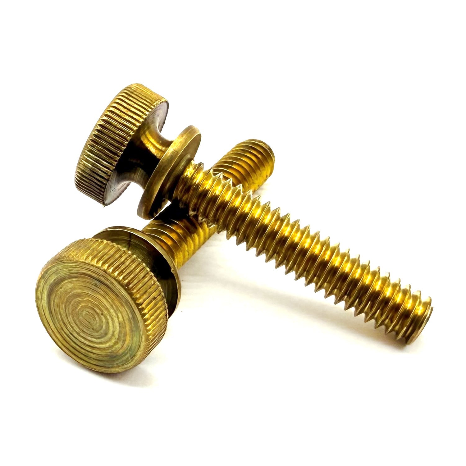 1/4"-20x1" Brass Thumb Screw
