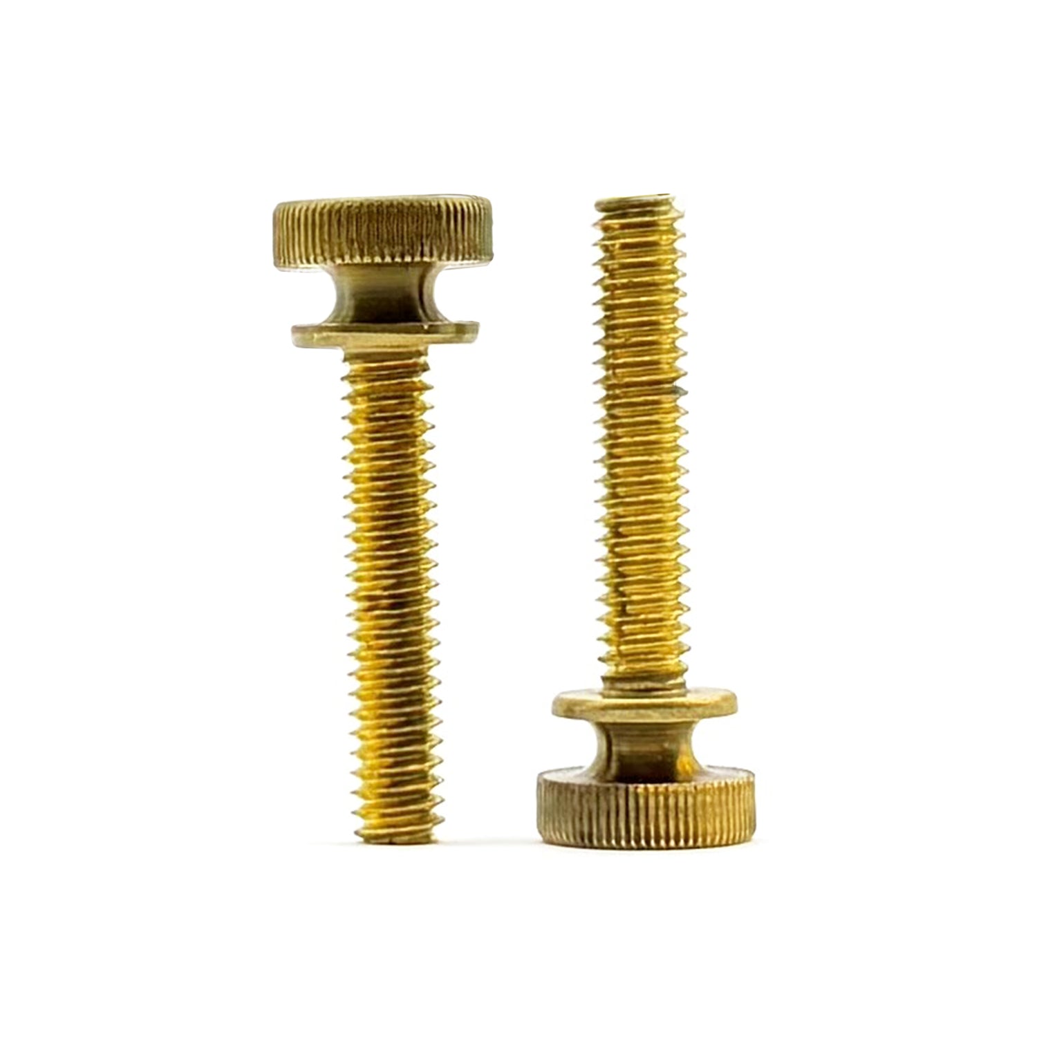 #10-24x1/2" Brass Thumb Screw