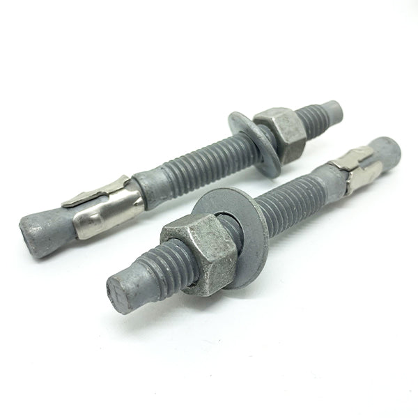 5/8-11x6" Wedge Anchor w/ Nut & Washer Galvanized Steel