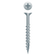 #8 Strong-Point Flat Head w/Nibs 8 x 1-5/8, PH, Type '17',  Zinc