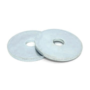3/8"x1-1/4 Low Carbon 1/8" Extra Thick Fender Washers Zinc