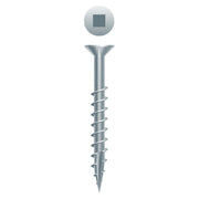 #8 Strong-Point Flat Head w/Nibs 8 x 1-1/2, SQ, Type '17',  Zinc