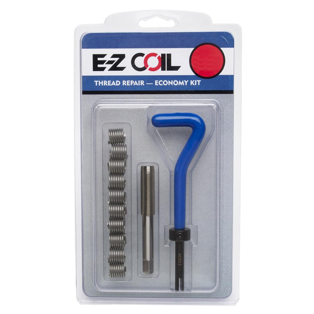 M4-0.7 Stainless Steel Threaded Coil Insert Economy Repair Kit with Inserts, Tap, and Install Tool