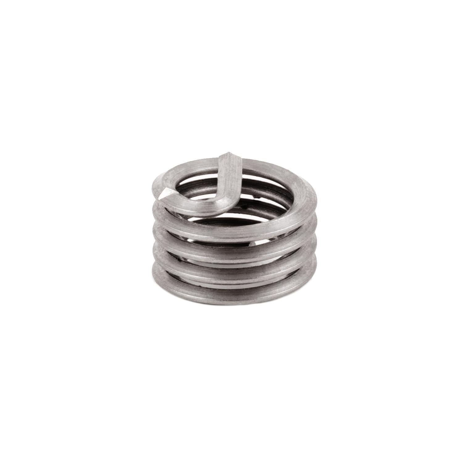 M12-1.75 x 12mm Stainless Steel Threaded Coil Insert