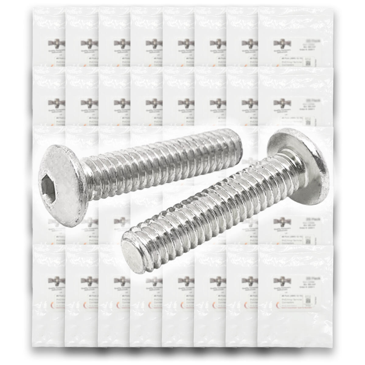 Metric A2-70 Allen Button Head Socket Cap Screws Bolts Stainless Steel Assortment - 904 PCS