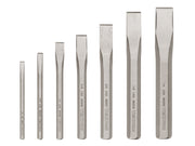 Cold Chisel Set, 7-Piece (1/4 - 1 in.)