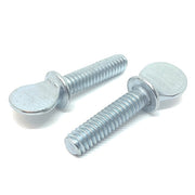 5/16-18x2" Spade Shoulder Type Thumb Screws Zinc