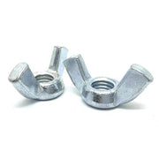 M6-1.0 Steel Wing Nuts Zinc Clear