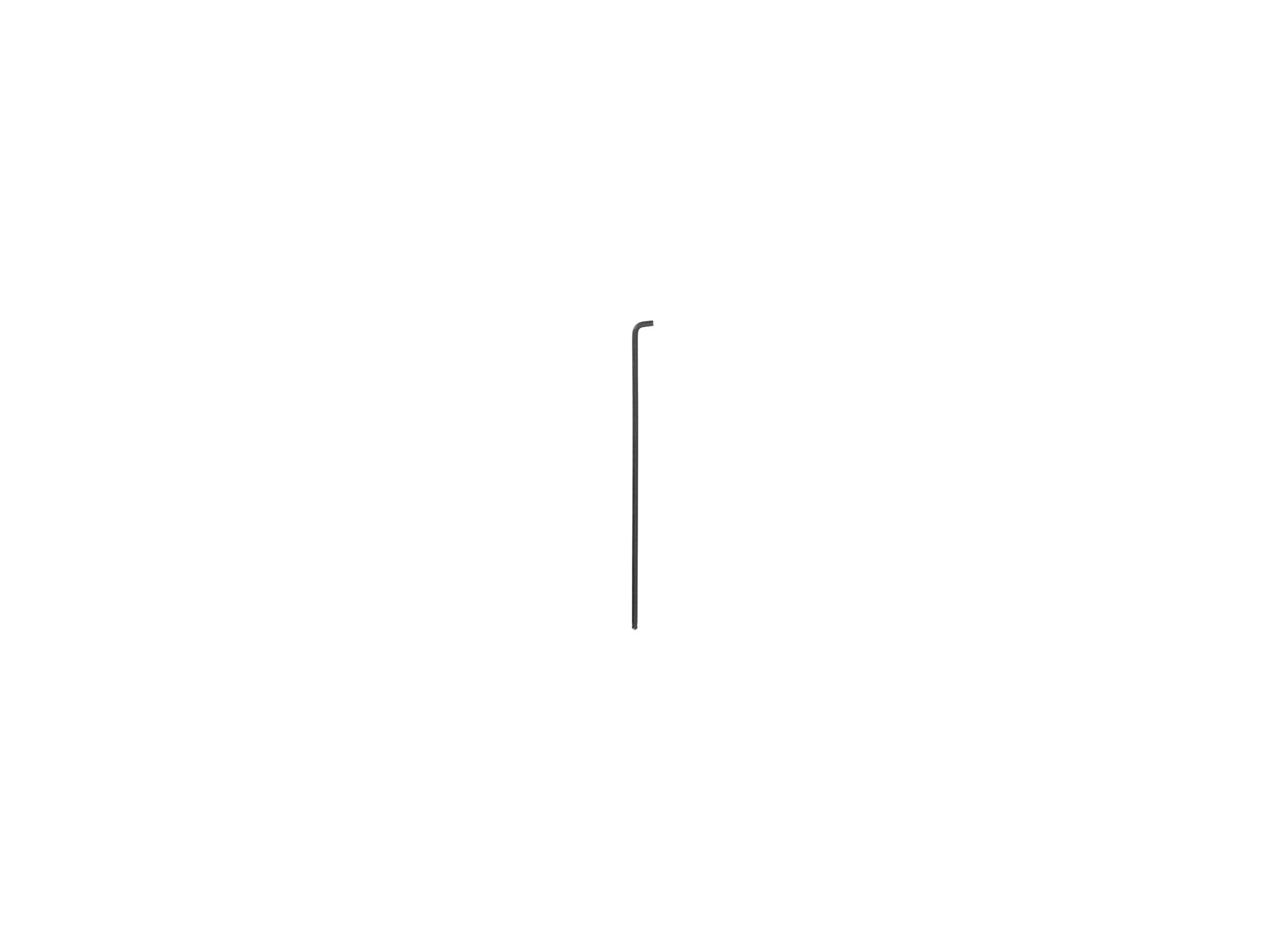 1/16 Inch Short Arm Ball End Hex L-Key